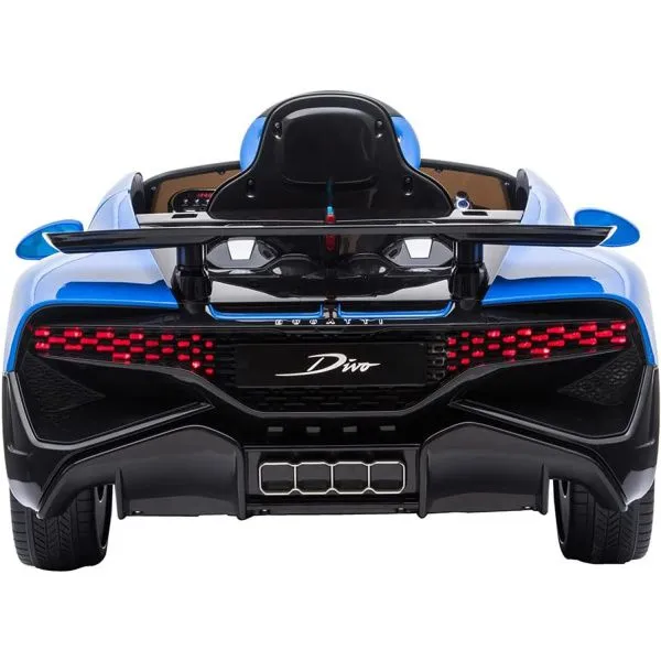 Детский электромобиль Bugatti Divo (синий, 12V) - HL338