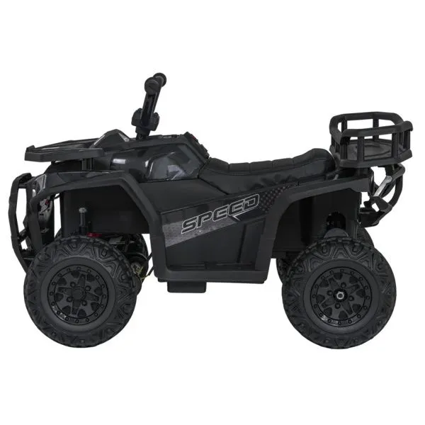 Детский электромобиль квадроцикл X-Robust (черный, 24V, 4WD, пульт, EVA) - XMX651-24V-4WD-BLACK